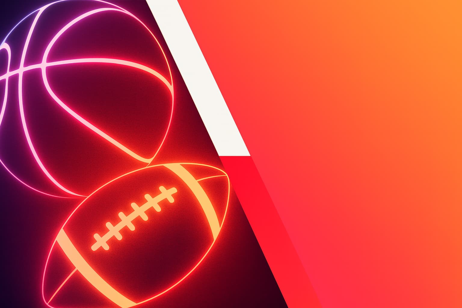 Fond décoratif sportif